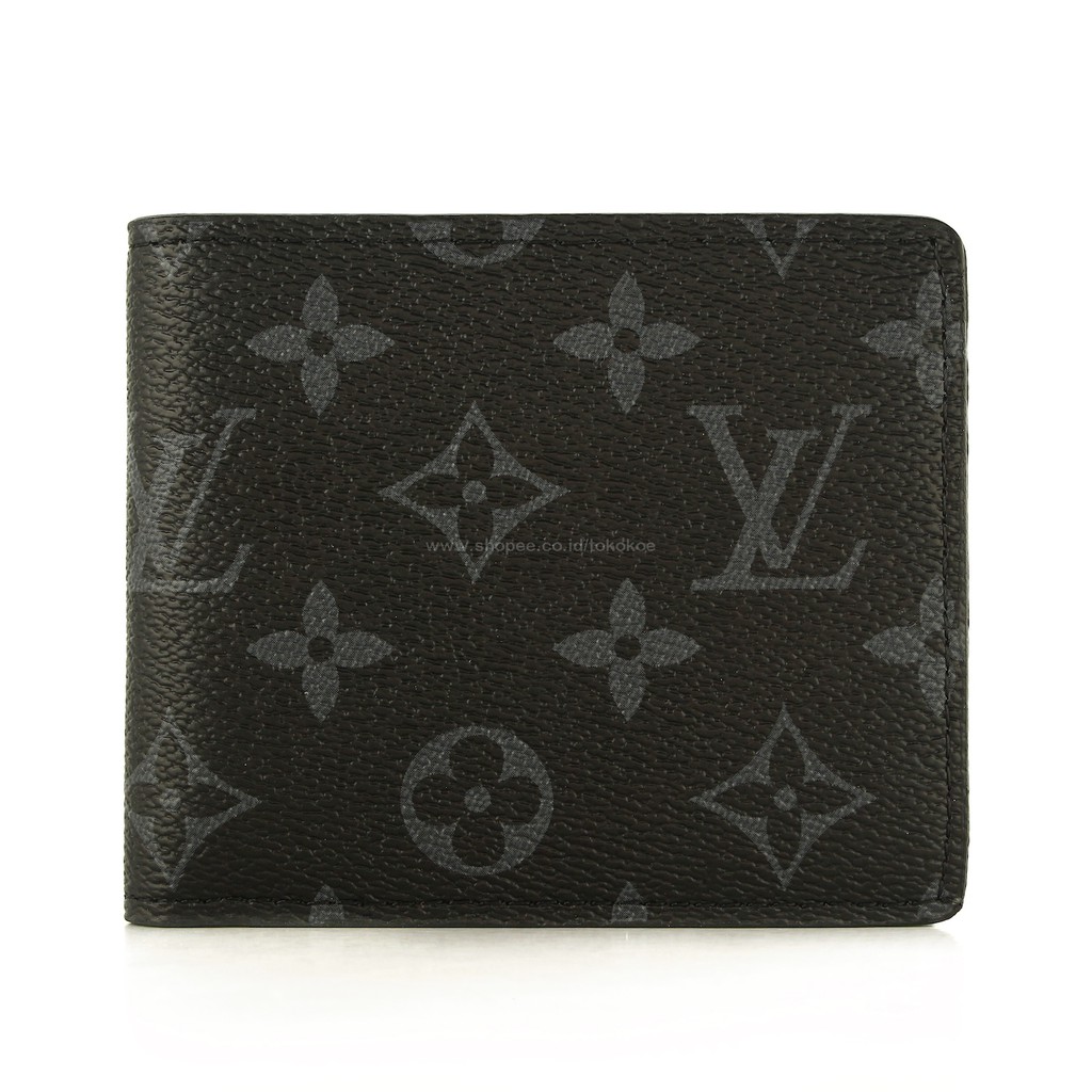 TOKOKOE Dompet Pria Bahan Kulit model Lipat eLVi Mono Import Premium