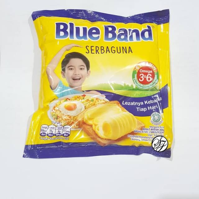 

Mentega Blue band blueband serbaguna kemasan sachet 200 gr