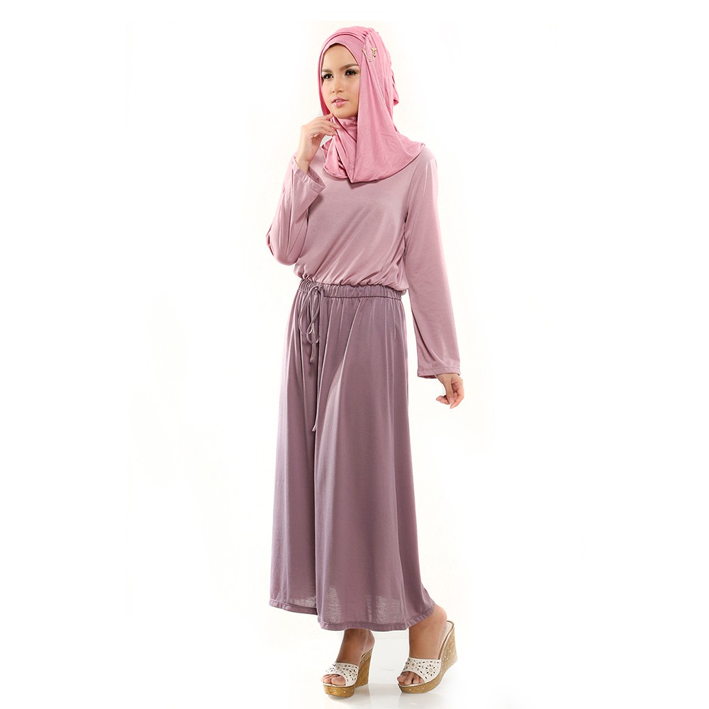 Amirah Gamis - Dusty Pink  Shopee Indonesia