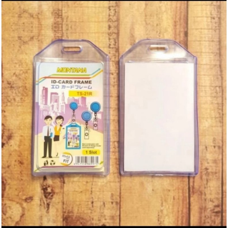 

Casing ID card karet 1 sisi