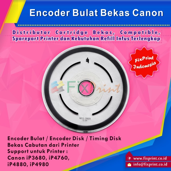 Encoder Bulat Canon ip3680 ip4760 ip4880 ip4980- Timing Disk ip 3680 FSB3268