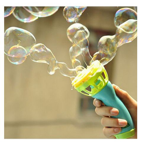 [MAINAN] -  Mainan Gelembung Sabun Automatic Bubble Water Gun - Multi-Color