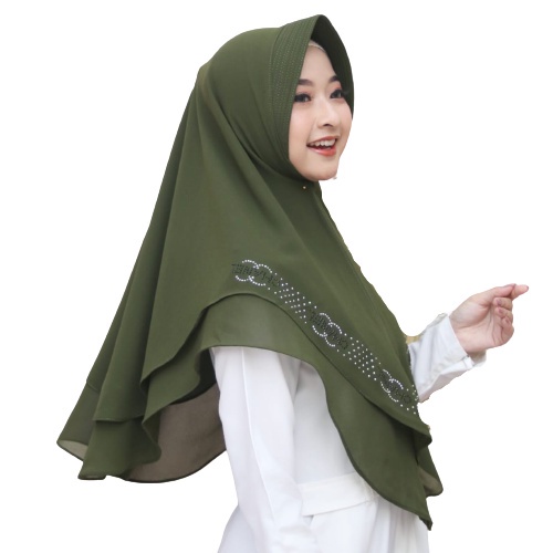 HIJAB PAYET CHANNEL SUPER COOL / HIJAB  CERUTY 2 LAYER / HIJAB INSTAN KERUDUNG INSTAN HIJAB INSTAN PAYET CHANNEL ORI RIZKY COLLLECTION | HIJAB KERUDUNG  INSTAN PAYET TERLARIS