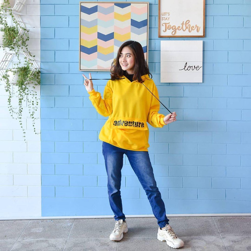 Nara Grosir - Adventure Hoodie l Sweater Pria dan Wanita