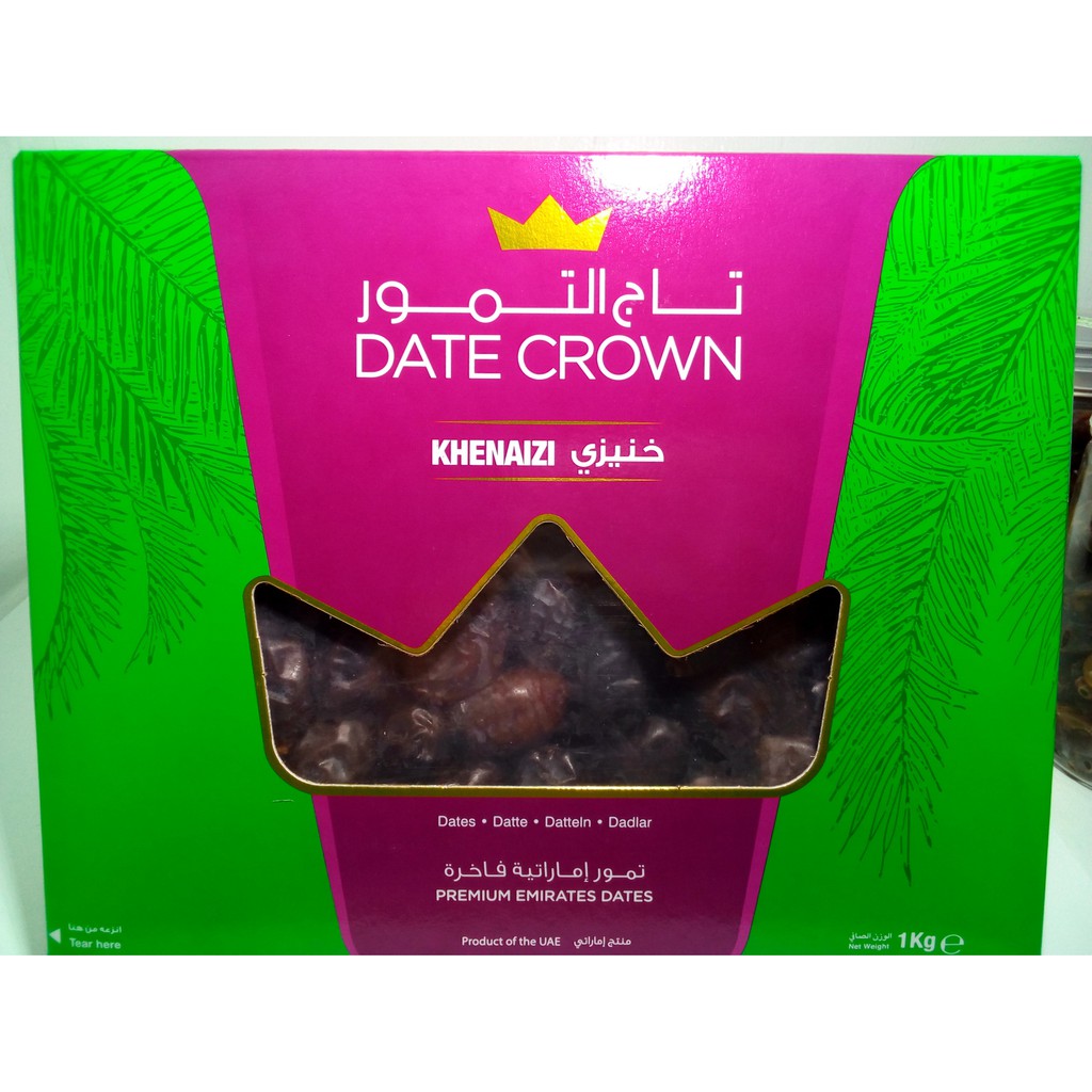 

Buah Kurma Date Crown 1 Kg - Premium Emirates Dates (banyak Varian rasa)