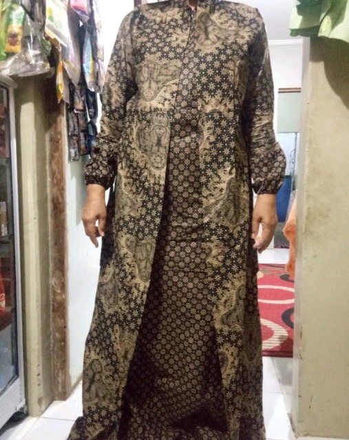 Gamis Batik Manggar, Padi,sekar,cantik,kubis,kipas,daun,kupu,nadine,gendis