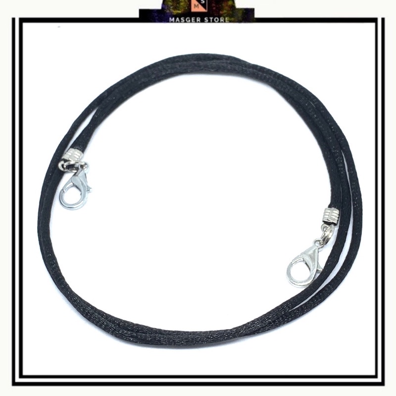 Kalung Strap Masker Tali Masker Kalung Mask Chain-Black PRSK