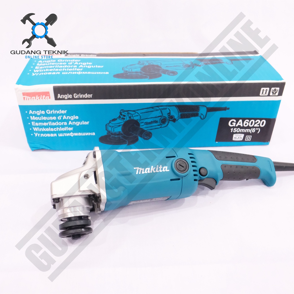 Mesin Gerinda Tangan MAKITA GA6020 6 Inch / Angle Grinder 6&quot; MAKITA GA 6020 Gurinda Tangan MAKITA