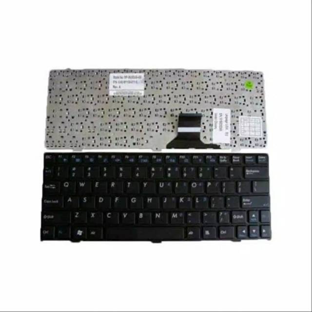 Keyboard Laptop Axioo CJM CJW W217 PJM M110 M1110q M1111 Zyrex M1100 M1115 Hitam