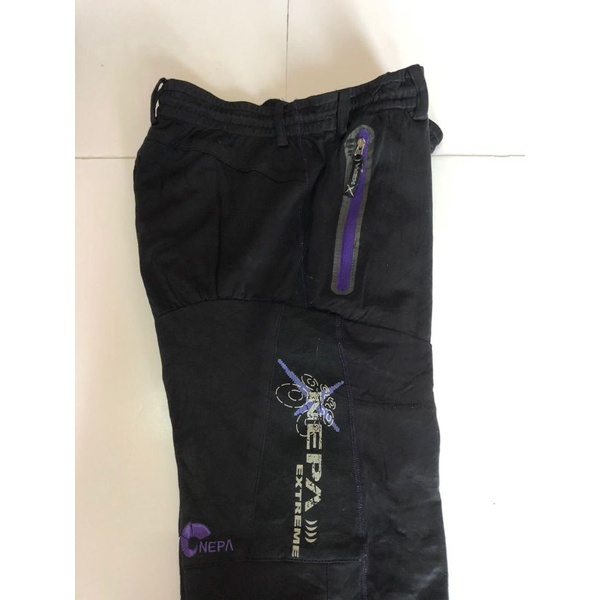 celana outdoor nepa original hitam second