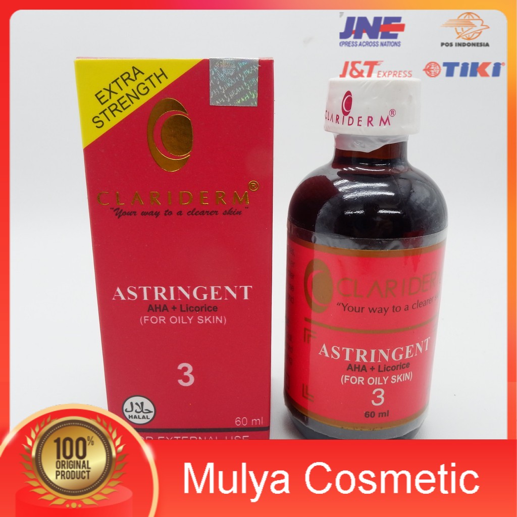 TONER CLARIDERM ASTRIGENT  ORIGINAL PHILIPPINE