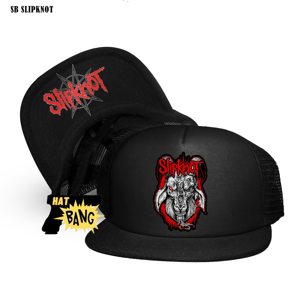 Topi Snapback Slipknot / Topi Slipknot / Snapback Slipknot / Topi Jaring / Topi Band / Topi Band / Snapback Band / Snapback / Topi / Topi Pria / Topi Keren / Snapback keren