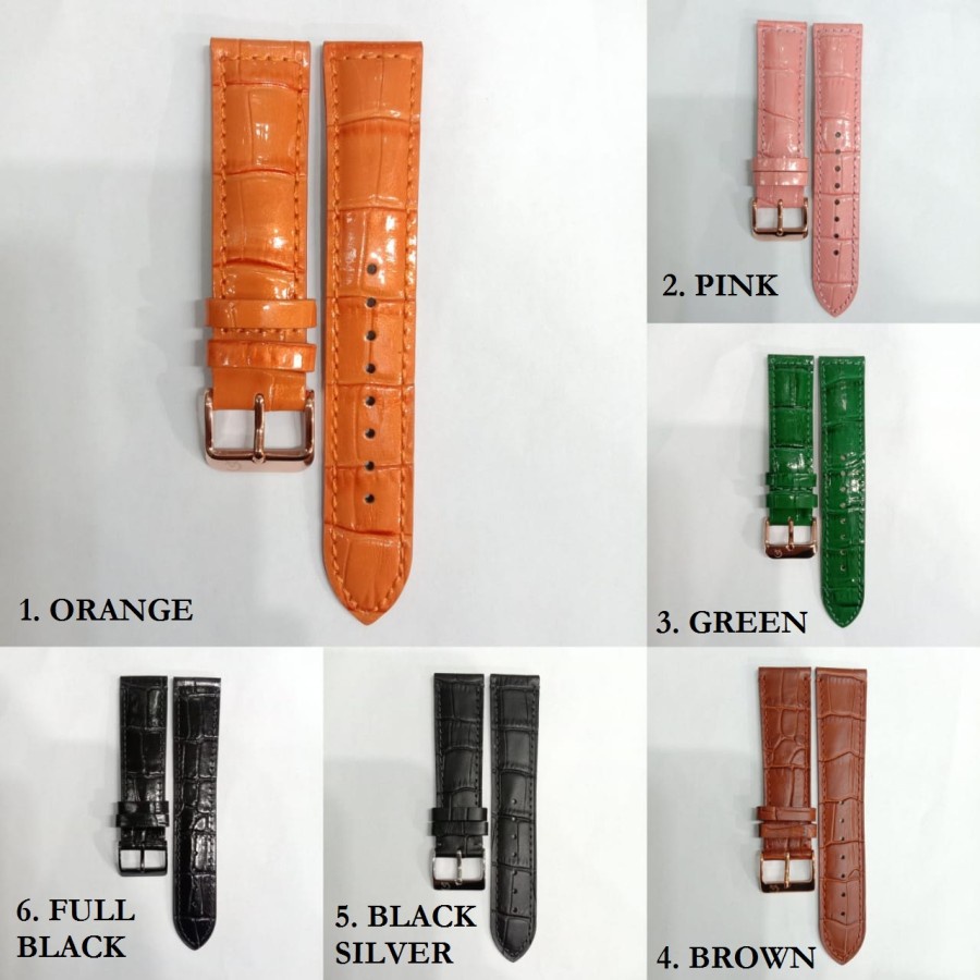 STRAP WATCH/ TALI KULIT/ LEATHER ALEXANDRE CHRISTIE 20 MM ORIGINAL