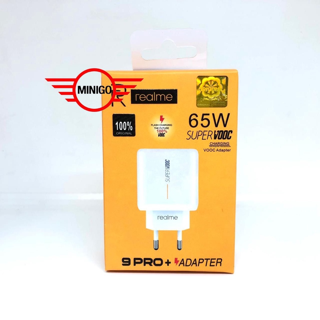 MINIGO TRAVEL POWER ADAPTER REALME R17 PRO 65w NARZO 50 5G 80w 9 PRO 65w REALME BATOK CASAN