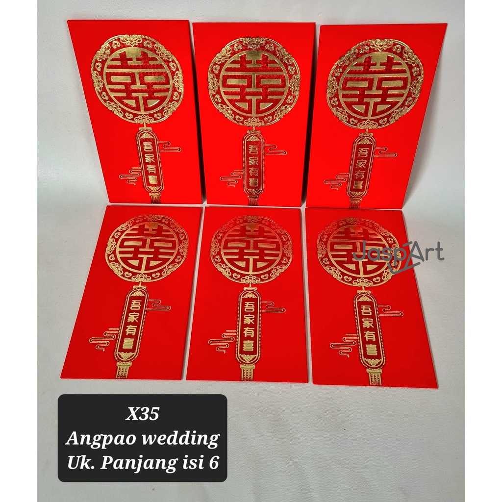 ANGPAO WEDDING PANJANG AMPLOP WEDDING ANGPAO SANGJIT ANGPAO SUSU TEBAL MURAH READY STOCK