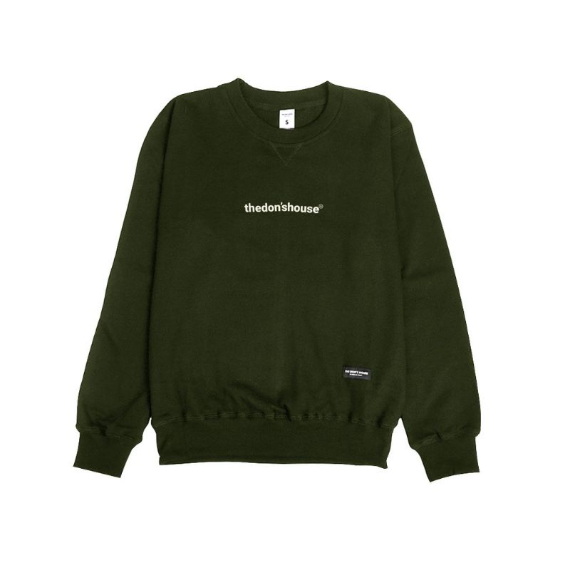 SWEATER CREWNECK BASIC WANITA CREWNECK BASIC PERIA  THE DONS HOUSE HHGJ76 VARIAN ARMI BISA COD