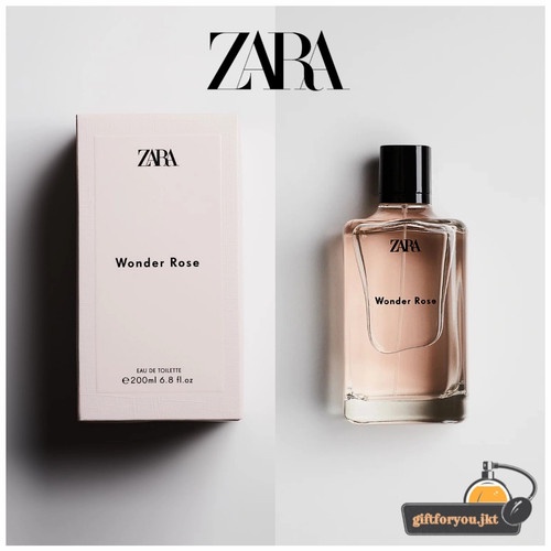 PARFUM ZARA WONDER ROSE 200ml RIJECT ORIGINAL