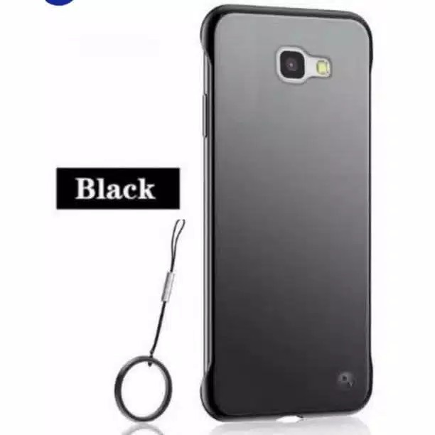 Hard Case SAMSUNG J7 PRIME Frameless Transparent Matte Fingger Ring Casing