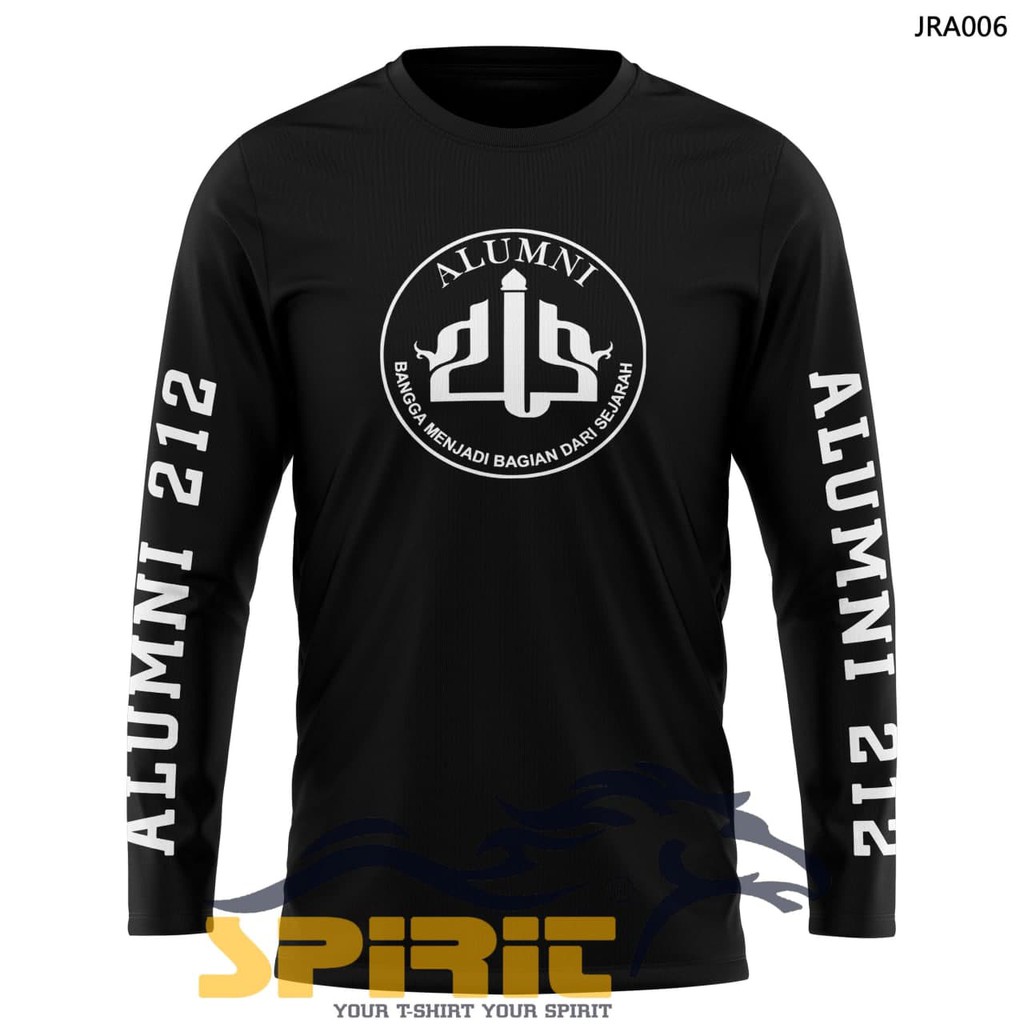 [COD]Kaos Reuni Akbar 212 Baju Kaos Dakwah Islam T-Shirt Reuni Akbar Alumni 212 2020 Lengan Panjang