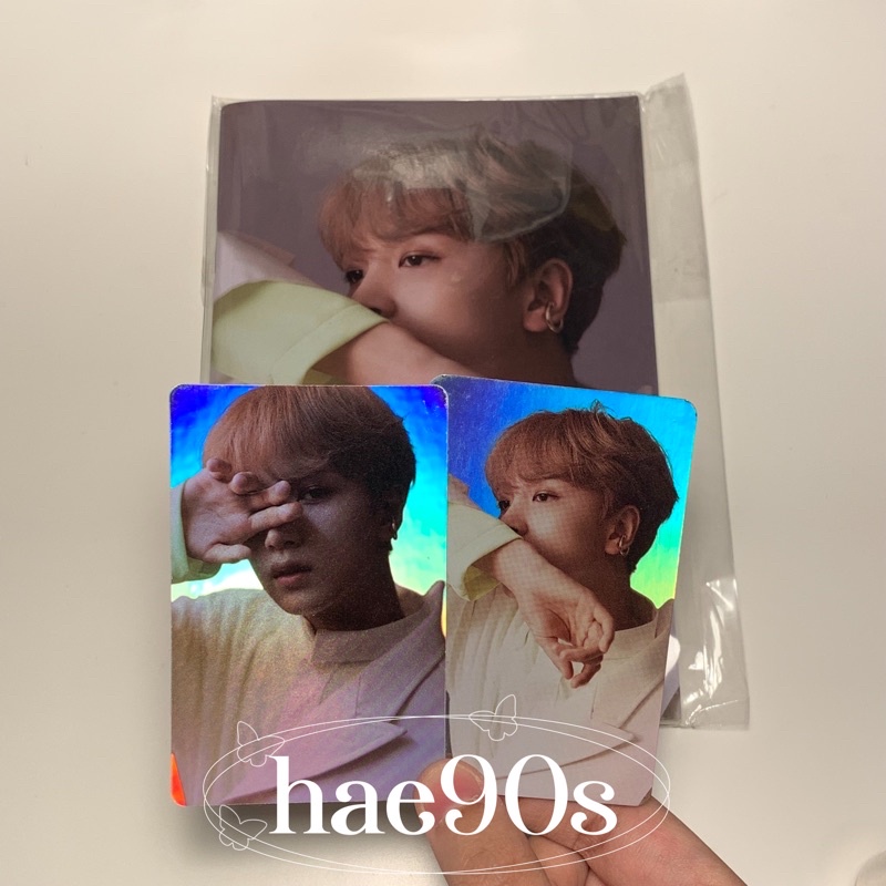 nct 127 regular irregular photocard + notebook set pc sticker haechan