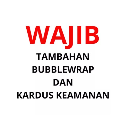 

TAMBAHAN BUBBLE/KARTON UNTUK PACKING PRODUK PEMBELI