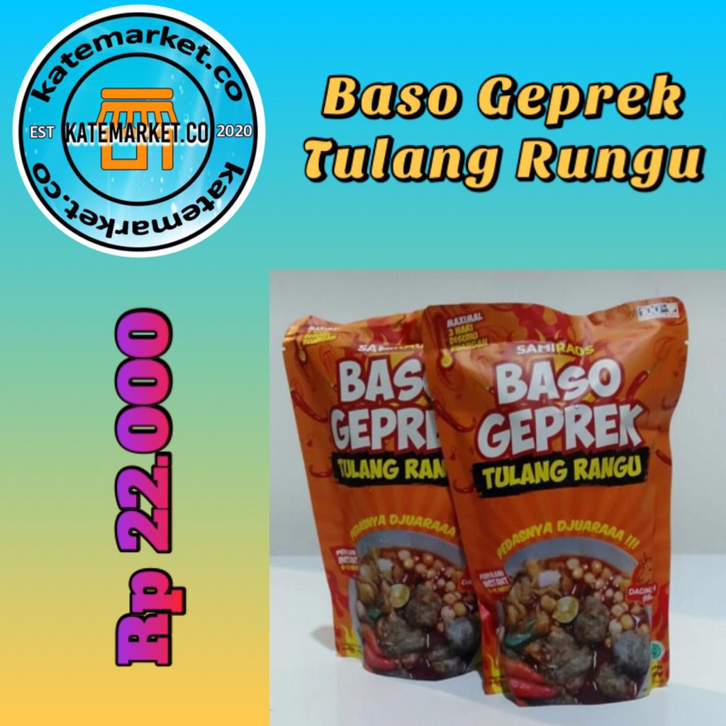 

Samiraos Baso Geprek Tulang Rangu