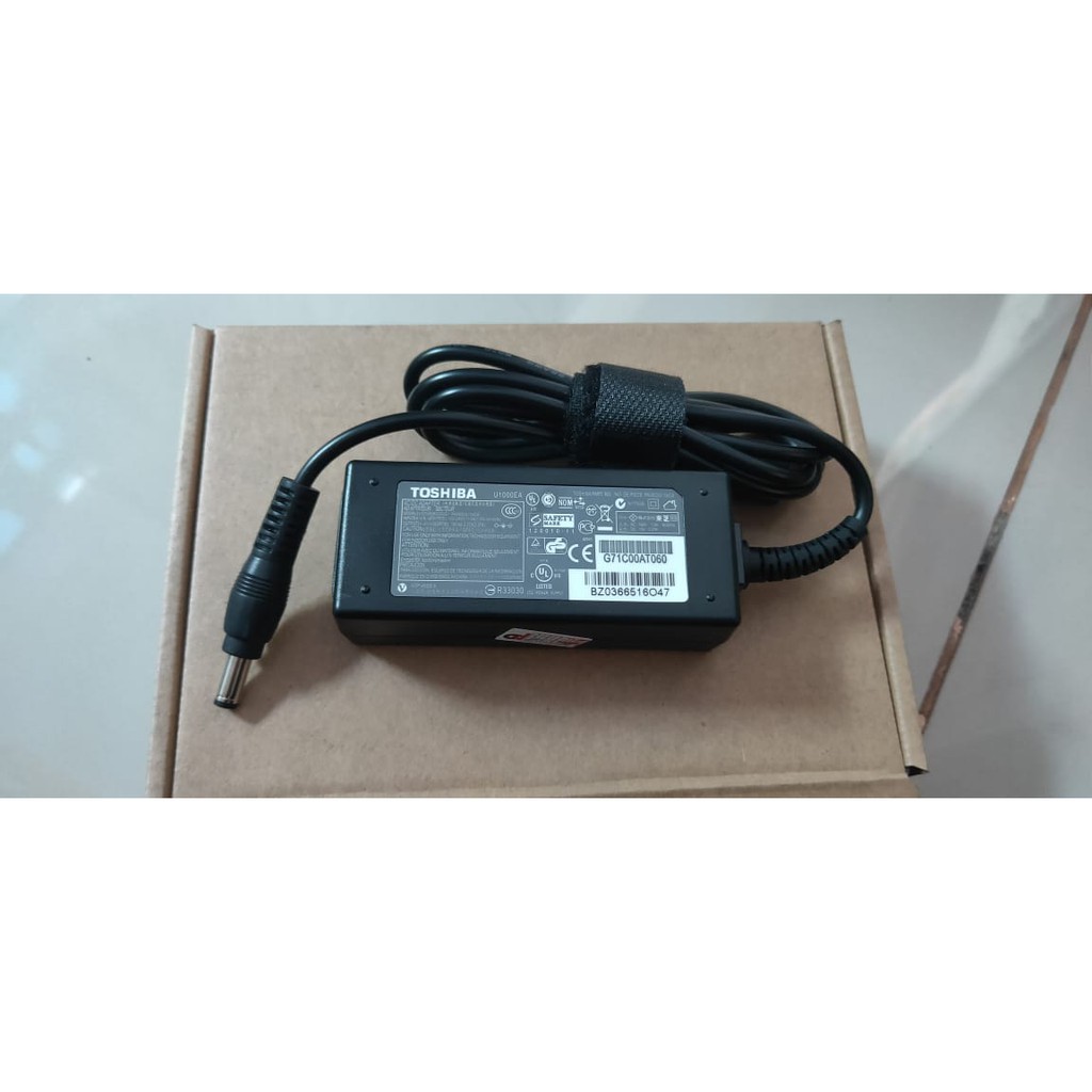 ADAPTOR LAPTOP TOSHIBA 19V 2.37A ORIGINAL