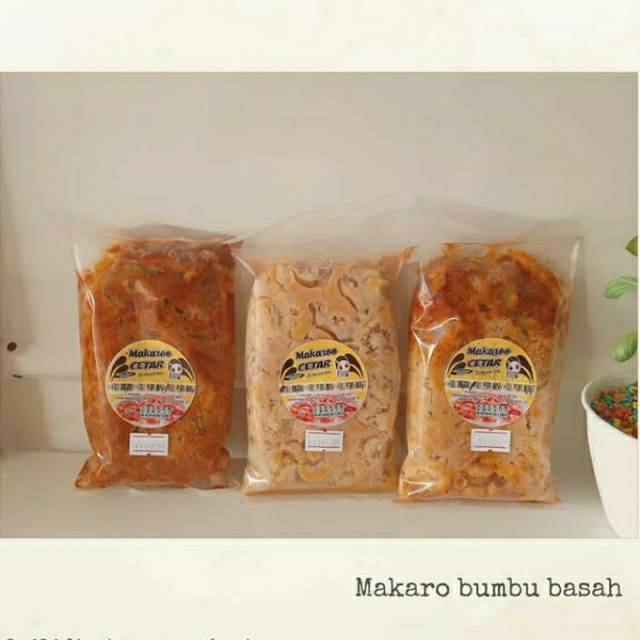 

[ MINIMAL 5 PCS ] Makaroni cetar bumbu basah by Nyonyah cetar