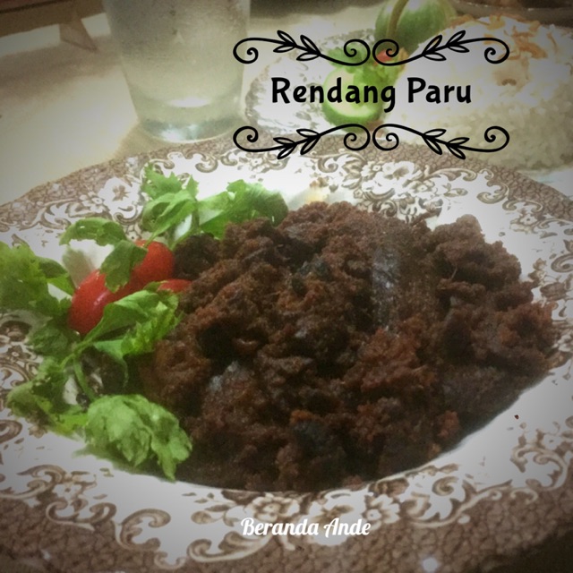 

Rendang Paru 'Ande' 250 gr
