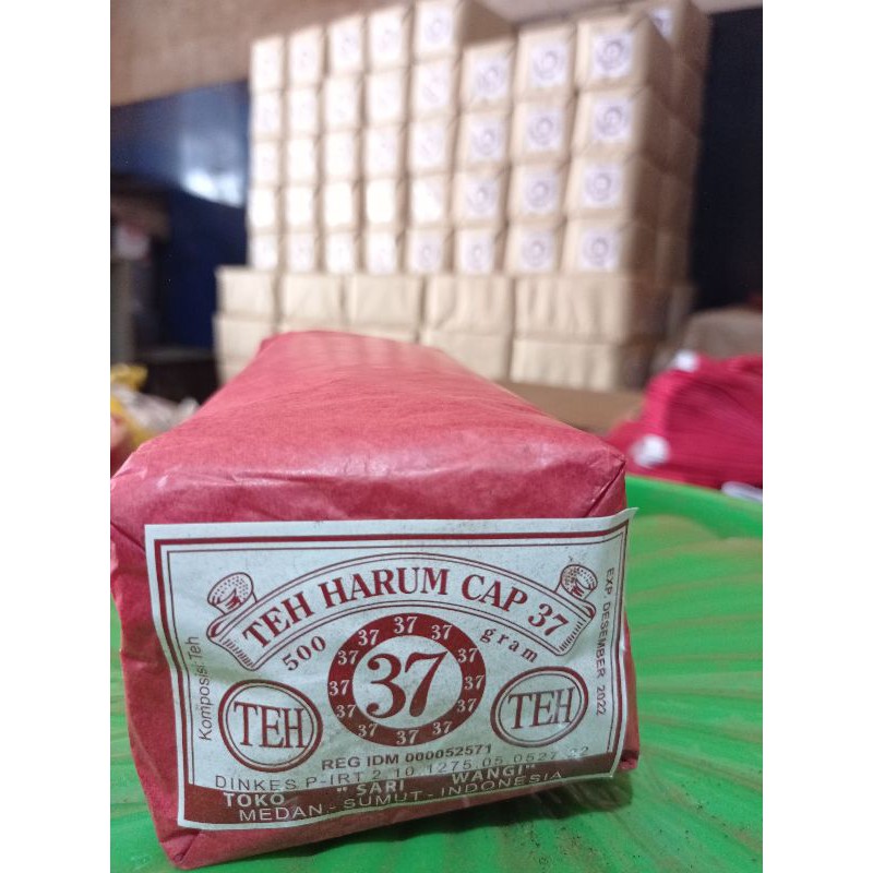 

Teh bubuk harum 37 , 250 gram sale sari wangi medan.