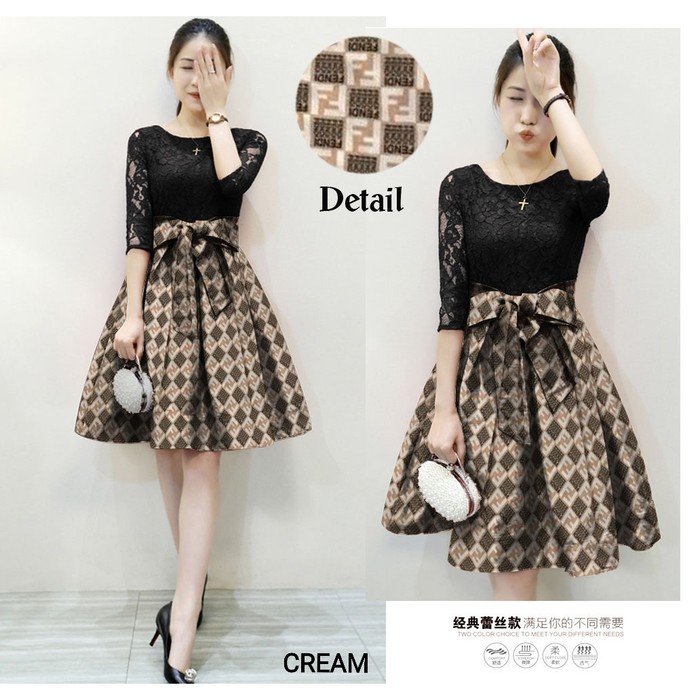 CALANDA DRESS ALDERA DRESS ELSIRE STORE GAMIS BRUKAT DRESS BRUKAT I.25370075.2181700269