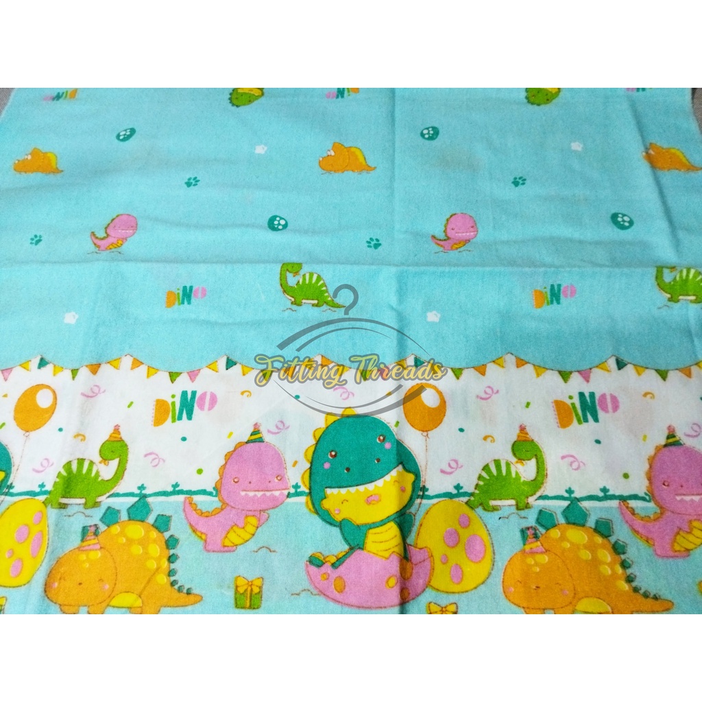 6 Pcs Bedong Bayi Flanel Motif 120x90 Happy Kid HappyKid