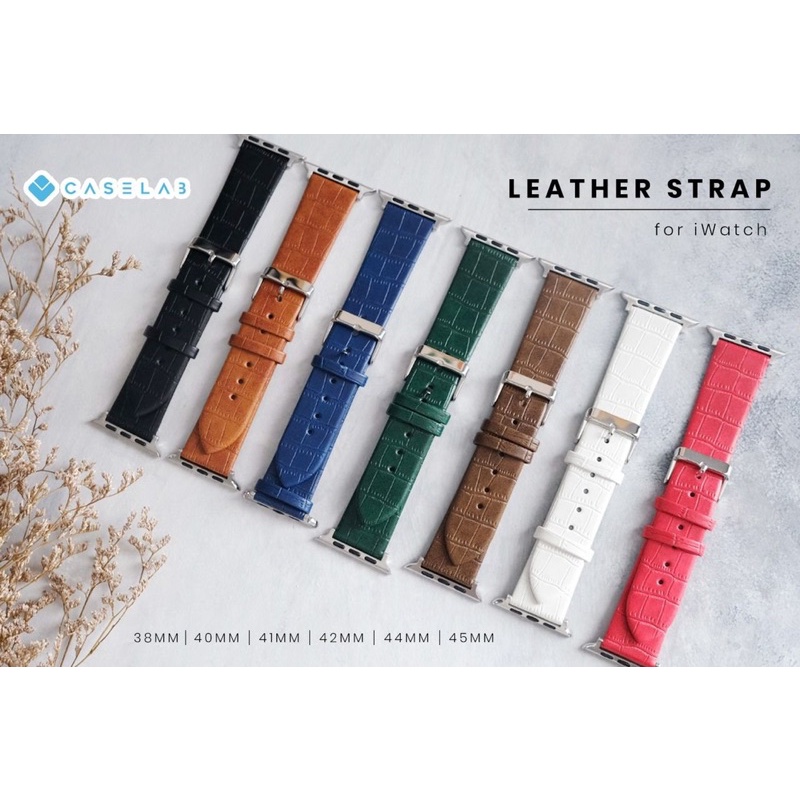 TALI KULIT IWATCH / STRAP IWATCH SERIES 1 2 3 4 5 6 7 8 ULTRA SE 38MM 40MM 41MM 42MM 44MM 45MM 49MM