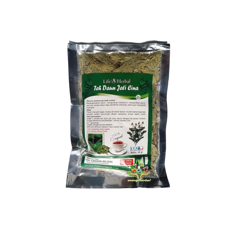 Teh Daun Jati Cina 40gr / Teh Diet Teh Pelangsing - READY STOCK