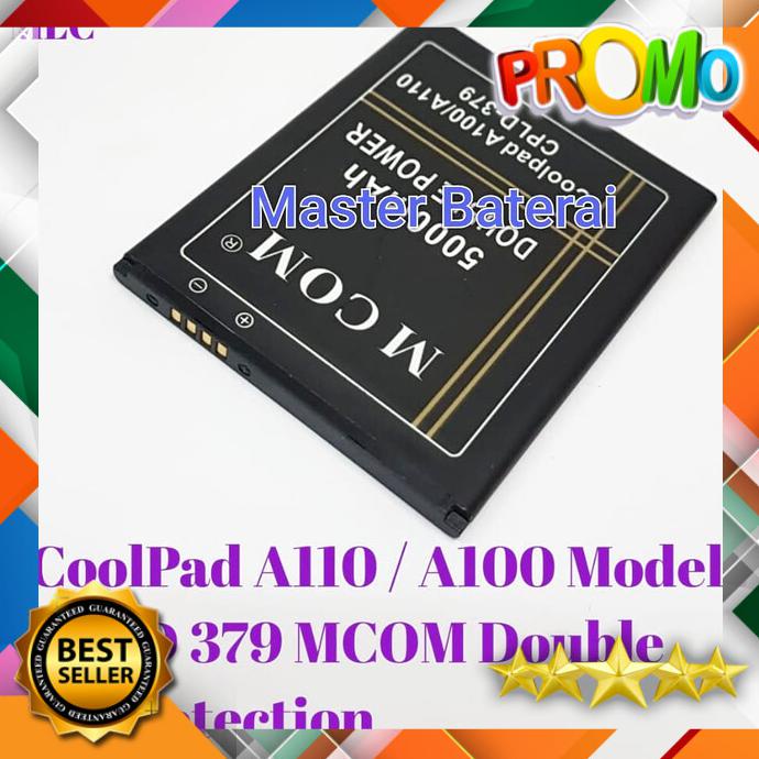 Acc Hp Baterai Coolpad Roar A110 A100 Model Cpld 379 Cpld379 Double Ic Protec