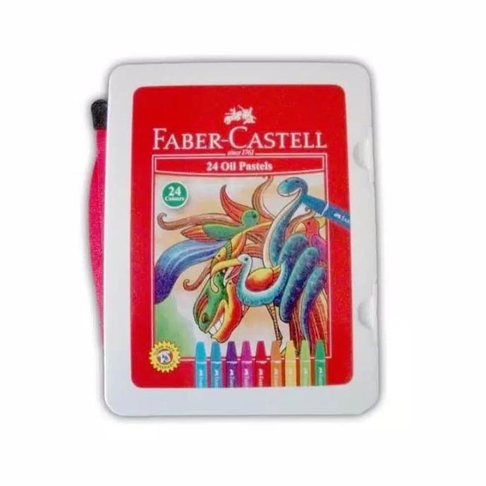 

PERALATAN MENGGAMBAR FABER-CASTELL CRAYON 24 / HEXAGONAL OIL PASTEL 24 PERALATAN LUKIS