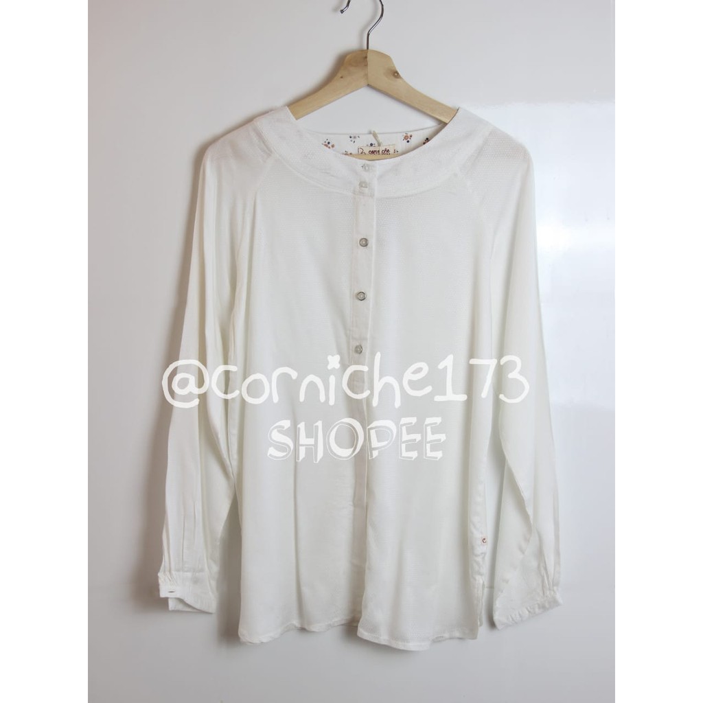 Corniche Nella Blouse White - TH231022