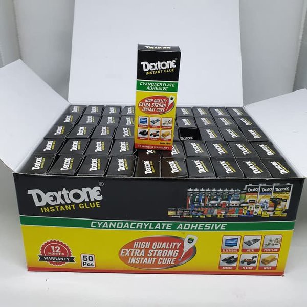 Lem Korea Dextone Original Lem Besi Stainless Kuningan Kain Sepatu Tetes Cair Super Kuat Power Glue