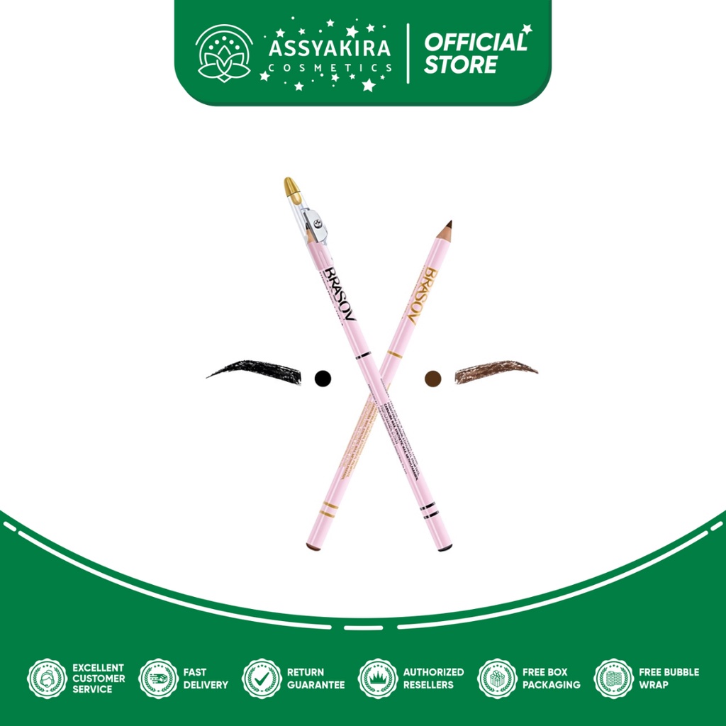 BRASOV Pensil Alis Type A | BRASOV Eyebrow Pencil