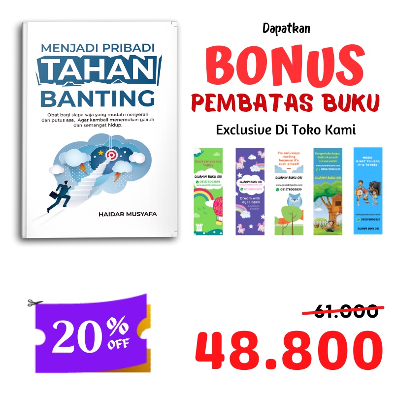 Buku Psikologi Motivasi Menjadi Pribadi Tahan Banting Self Improvment Inspirasi Pengembangan Diri Self Improvement-5