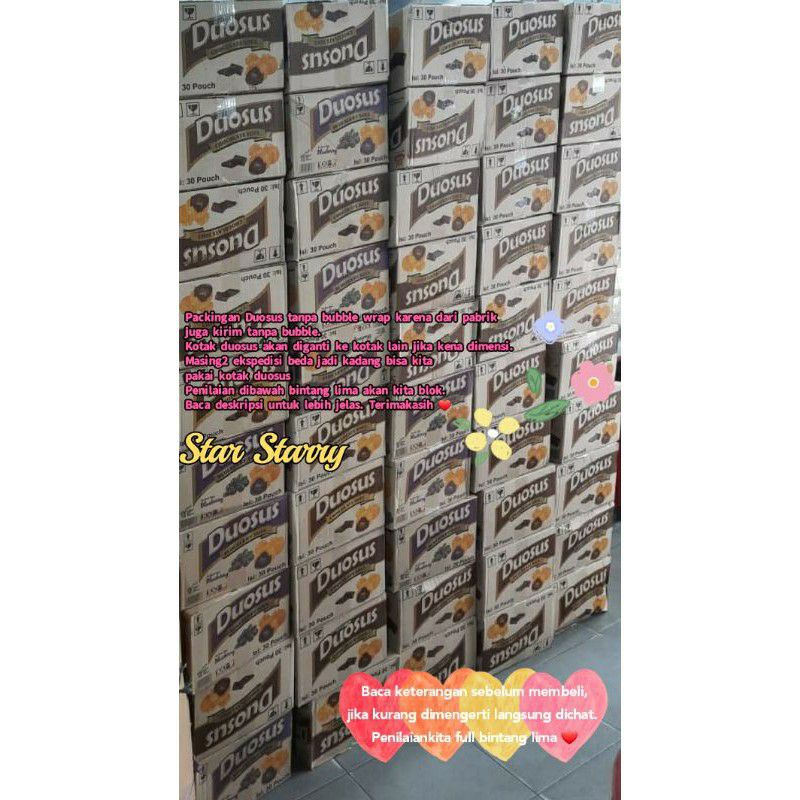 

[Per Dus Indah Cargo] 30pcs Duo Sus Coklat 1 Kotak termurah / Duosoes / Duosus / Duo Soes / Duo Sus kering Snack Viral Halal MUI