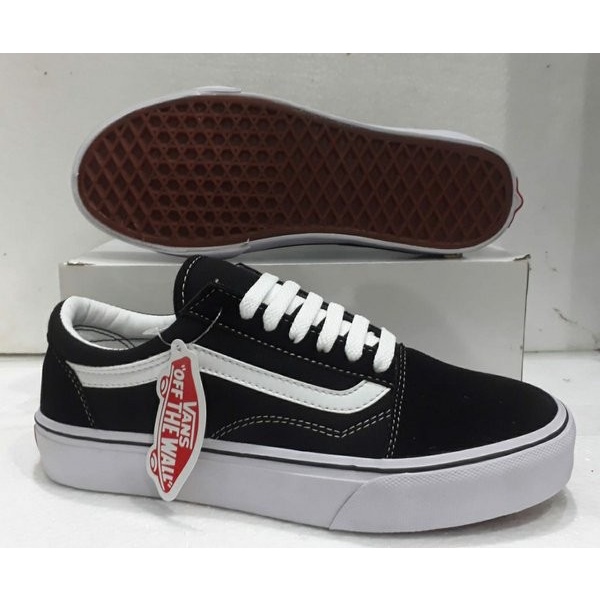 COD PROMO SEPATU VANSS HITAM size 36-44 SNEAKERS PRIA WANITA TERLARIS