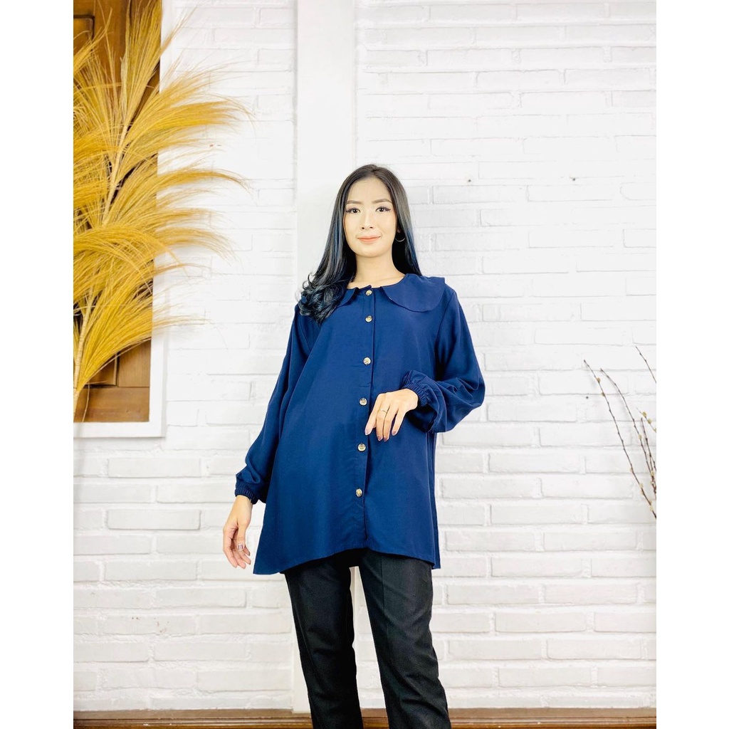 Benang Raja Blouse Rayon Twill Premium