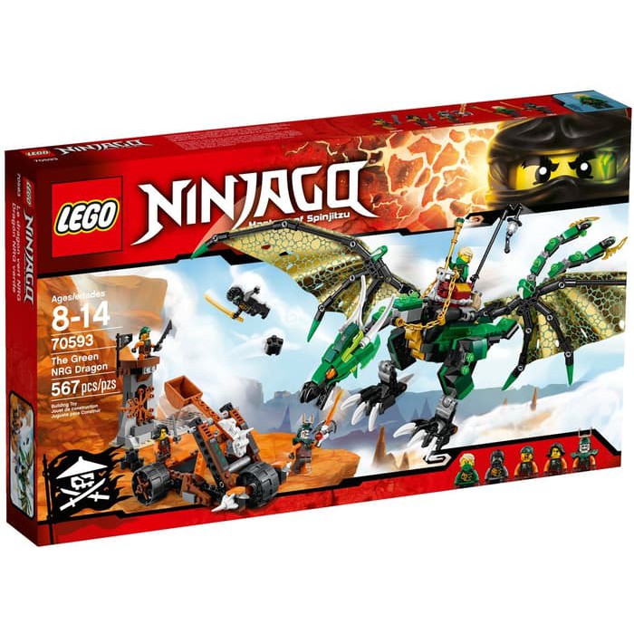 LEGO 70593 - Elves - The Green NRG Dragon