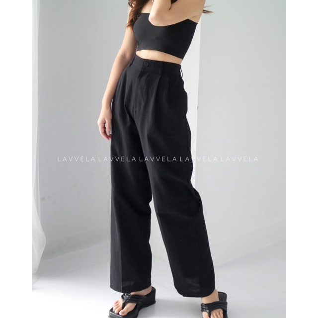 Aiden Linen Pants LAVVELA