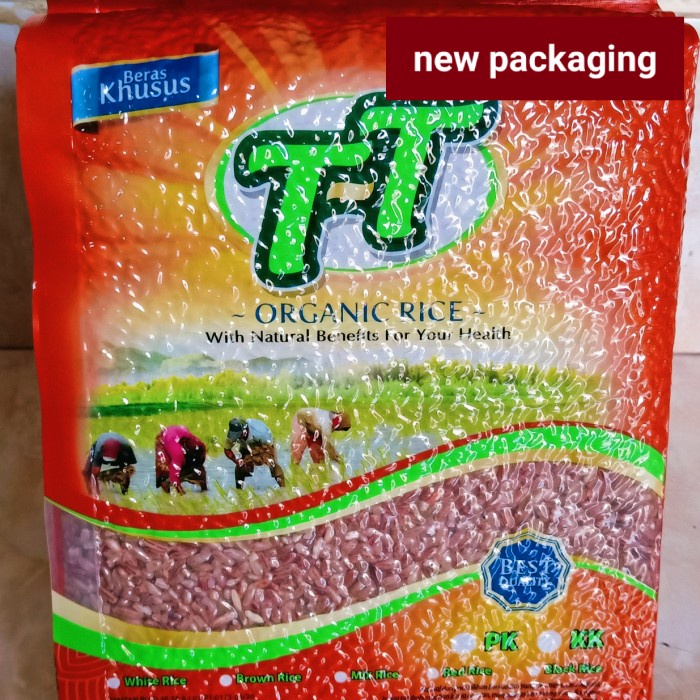 

978Eq1W Beras Merah Organik Tiptop 2Kg WQ012