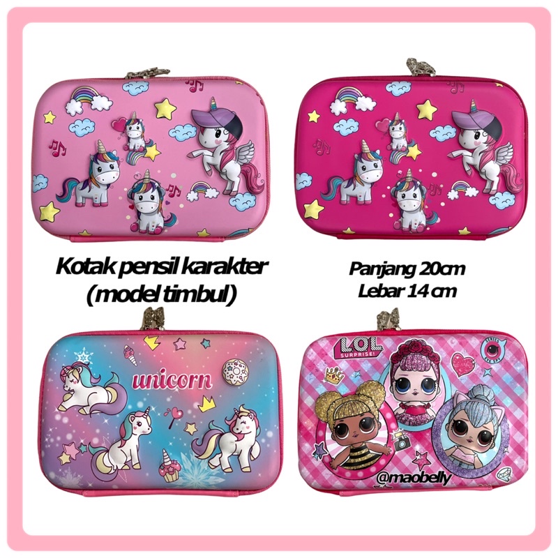 

KOTAK PENSIL UNICORN / KOTAK PENSIL LOL / KOTAK PENSIL KARAKTER / KOTAK PENSIL TIMBUL / PENCIL CASE UNICORN / PENCIL CASE LOL / KOTAK PENSIL ANAK / KOTAK PENSIL ANAK PEREMPUAN / KOTAK PENSIL MURAH / KOTAK PENSIL IMPORT / KOTAK PENSIL MODEL BARU