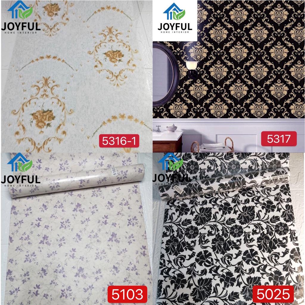 WALLPAPER MURAH!! Wallpaper Dinding Anti Air Ukuran45cm X 10m • High Quality