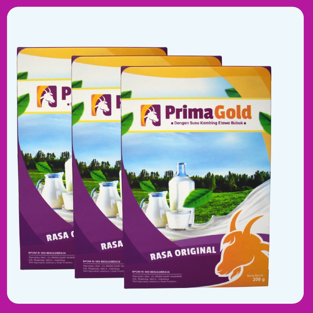 PRIMA GOLD - Susu Kambing Etawa Asli primagold Atasi Masalah Sendi dan Pernapasan