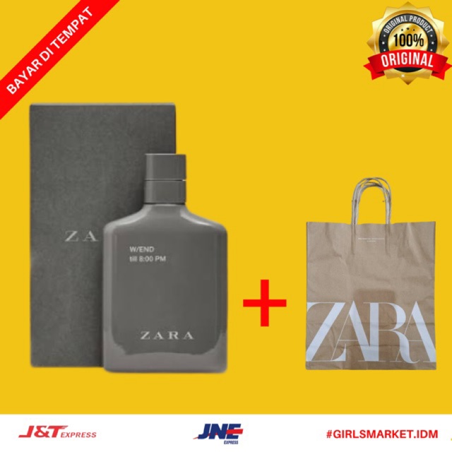 [ORIGINAL] PARFUM ZARA W/END TILL 8:00 PM PRIA MURAH ORIGINAL EROPA 100ML | FREE PAPER BAG ZARA